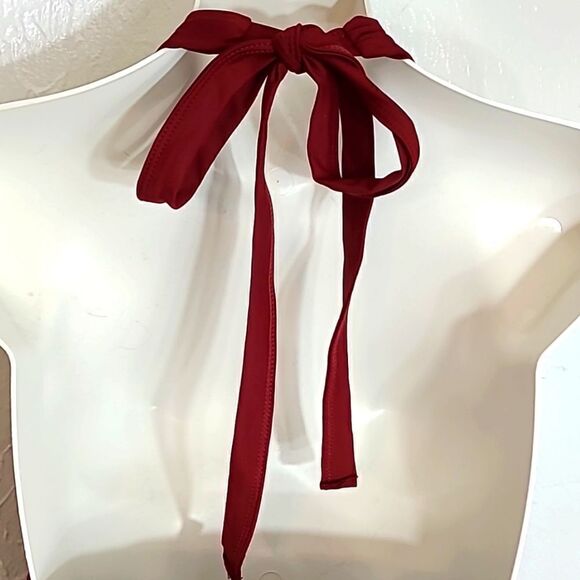 ReoRio One-piece Bathing Suit,  Maroon,  Size Large,  NWT - Picture 7 of 11